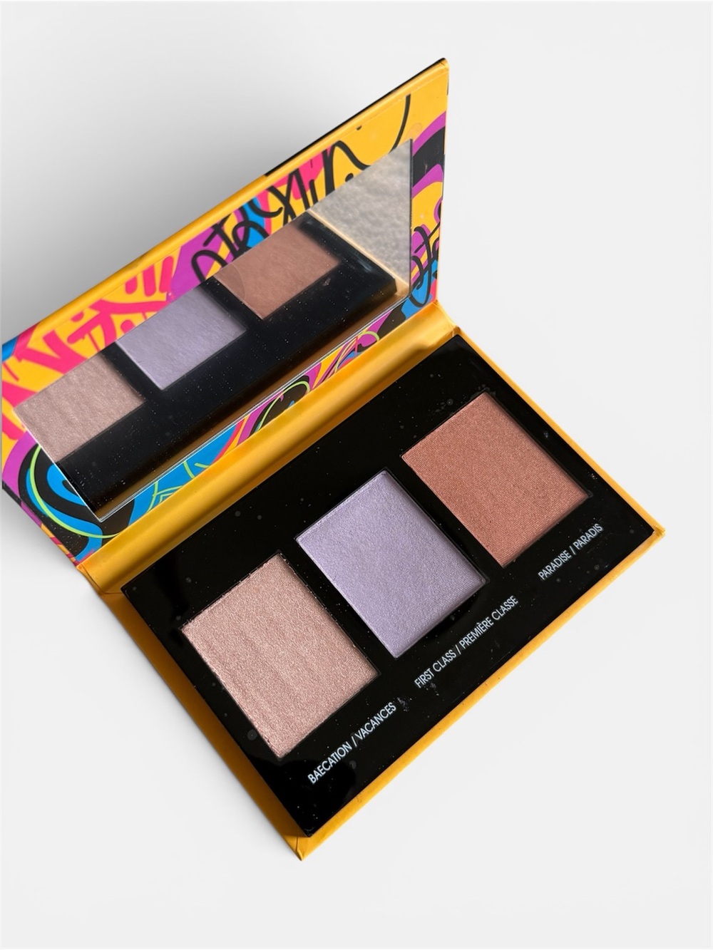 Black Radiance - Shimmery Trio Eyeshadow Palette - Pink, Lavender, Copper